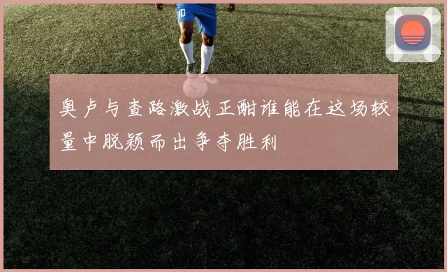 奥卢与查路激战正酣谁能在这场较量中脱颖而出争夺胜利